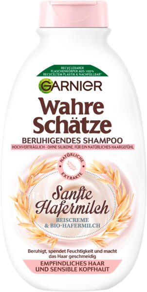 GARNIER Wahre Schätze Sanfte Hafermilch Shampoo 250 ml 5399556000