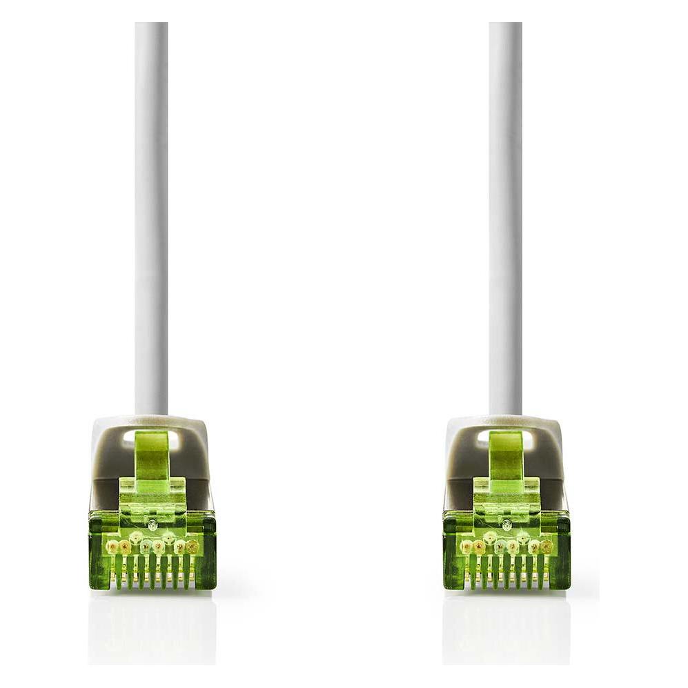 Nedis CCBW85420GY50. Kabellänge: 5 m, Kabelstandard:Cat.7 Rohkabel, Kabelschirmung: S/FTP (S-STP), Anschlu (S/FTP, CAT7, 5 m) (CCBW85420GY50)