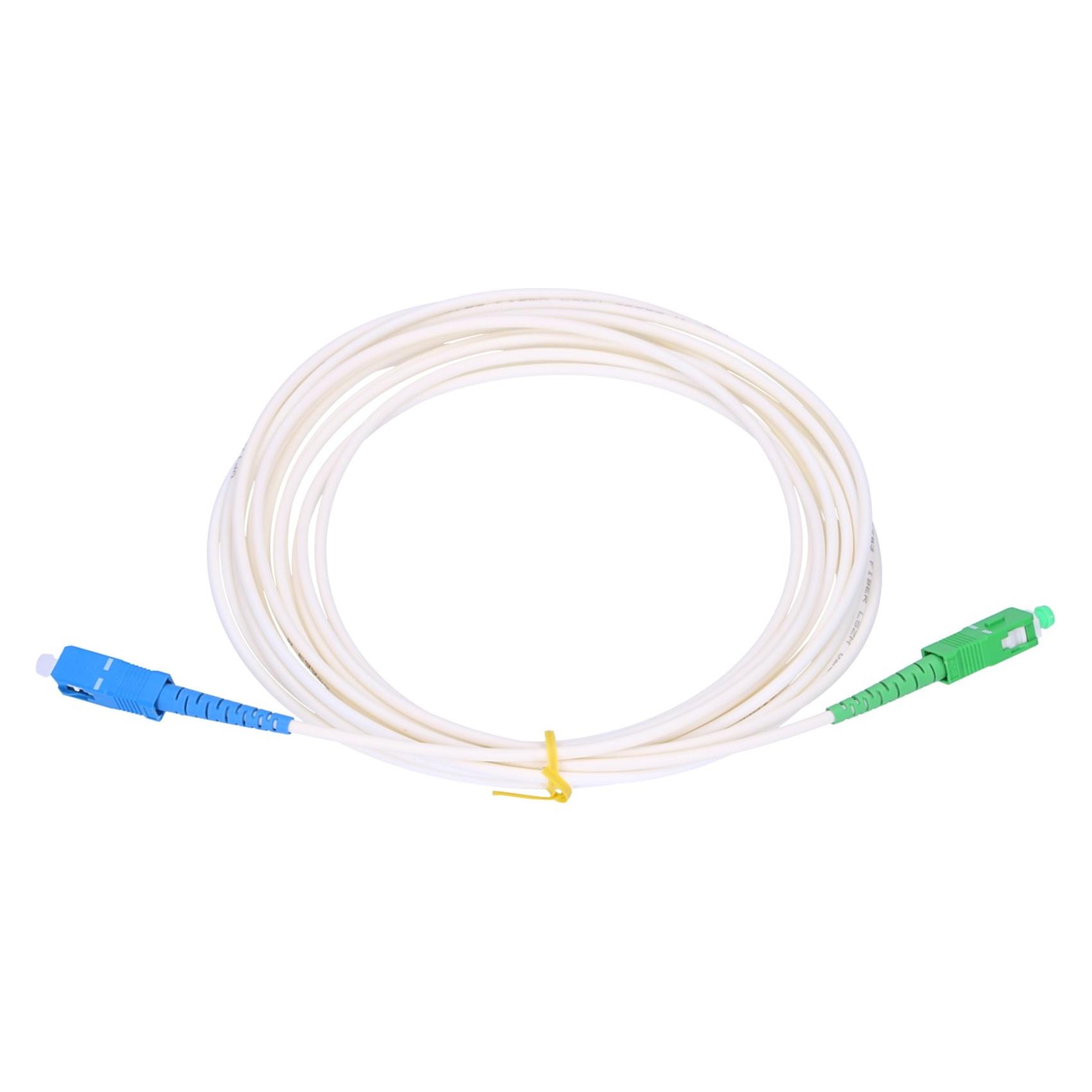 Extralink PATCHCORD SC/UPC-SC/APC SM G.657B3 SIMPLEX 3.0 MM 15M LSZH EASY FLEX (15 m) (EX.3111)