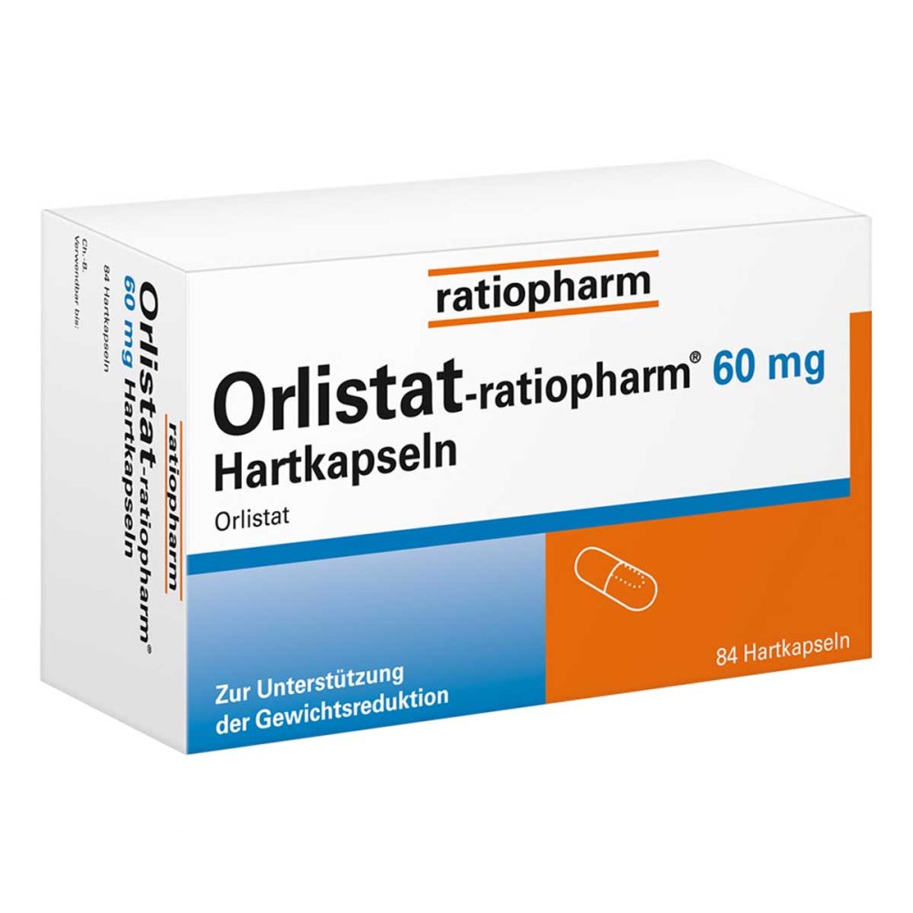 ratiopharm GmbH Orlistat-ratiopharm 60mg 08845406