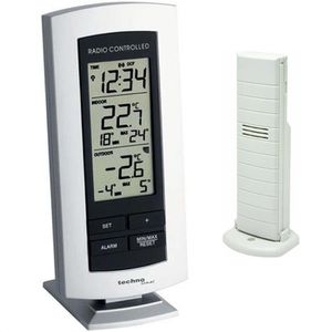 Technoline Thermometer WS 9140 IT, mit LC-Display, digital, -50 bis 70°C, 100m Funksensor, für innen & außen