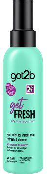 got2b Fresh it Up Extra Care champô seco suave fragrâncias Bergamot & Freesia 150 ml. Fresh it Up Extra Care