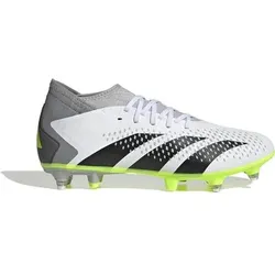ADIDAS Herren Fussball-Rasenschuhe Predator Accuracy.3 SG, Größe 39 1⁄3 in Grau Grau