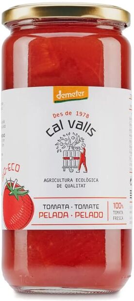 Cal Valls TOMATE INTEIRO PELADO BIOLÓGICO 660g