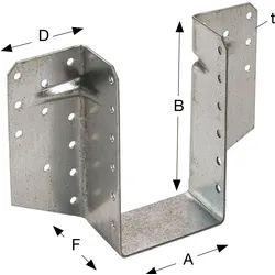 Simpson Sst, Holzverbinder, SIMPSON Balkenschuh BSS 120x230 feuerverzinkt aussenliegend mit Bewertung (Balkenschuh, 1 Stk.)