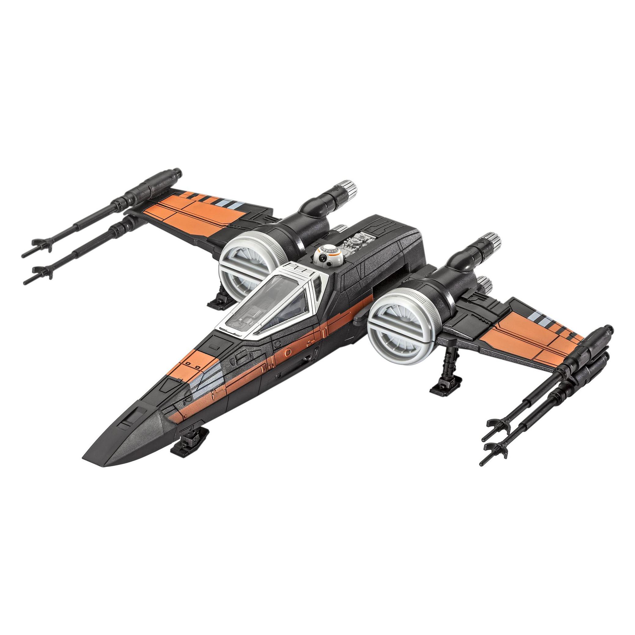 Revell Poe's X-Wing Fighter (w/Sound): Build & Play (06564)