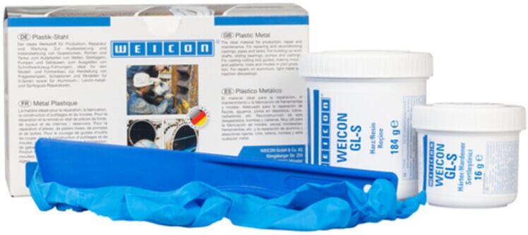 WEICON Epoxidharz-System GL-S 200g mineralisch gefüllt grün (10060361)