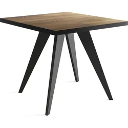 ESSTISCH Quadro quadratischer ausziehbarer, Arvadonna Chestnut 100-200/100/76 cm