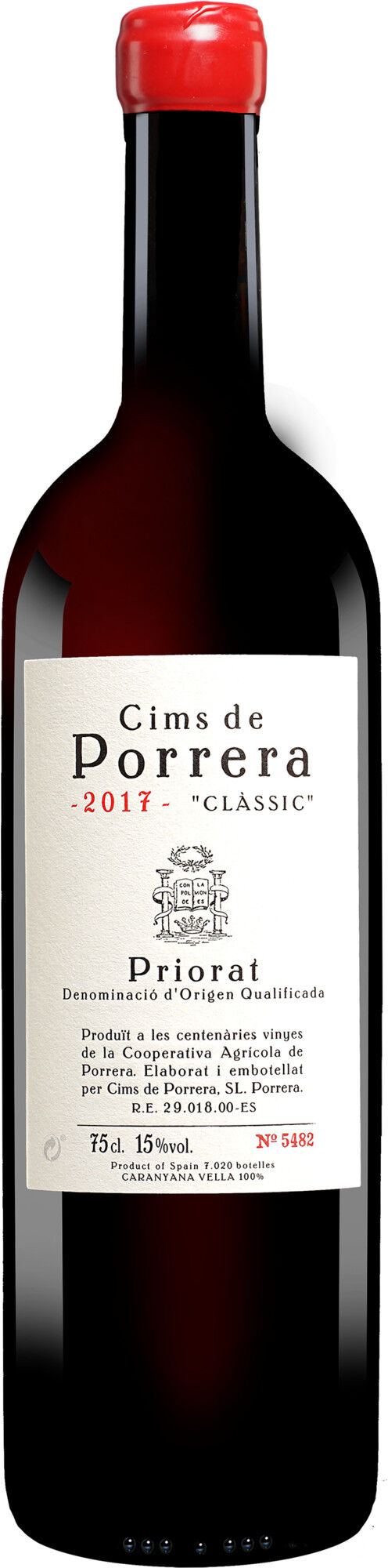 Cims de Porrera »Classic« 2017 15% Vol. Rotwein Trocken aus Spanien