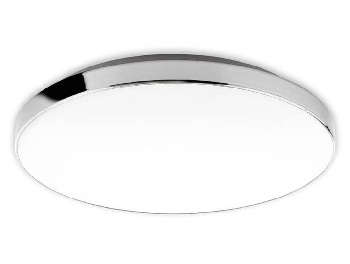 Badezimmerleuchte Badlampe IP44 4000K Ø35,5cm 1700lm 18W weiß-chrom Briloner
