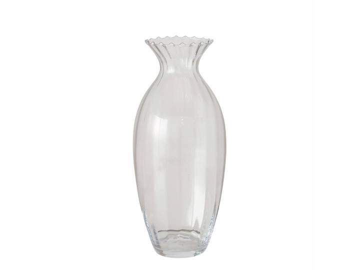 Boltze Home Vase Glas Kavi 50 cm, Transparent, 50 cm, Dekoration, Vasen, Glasvasen