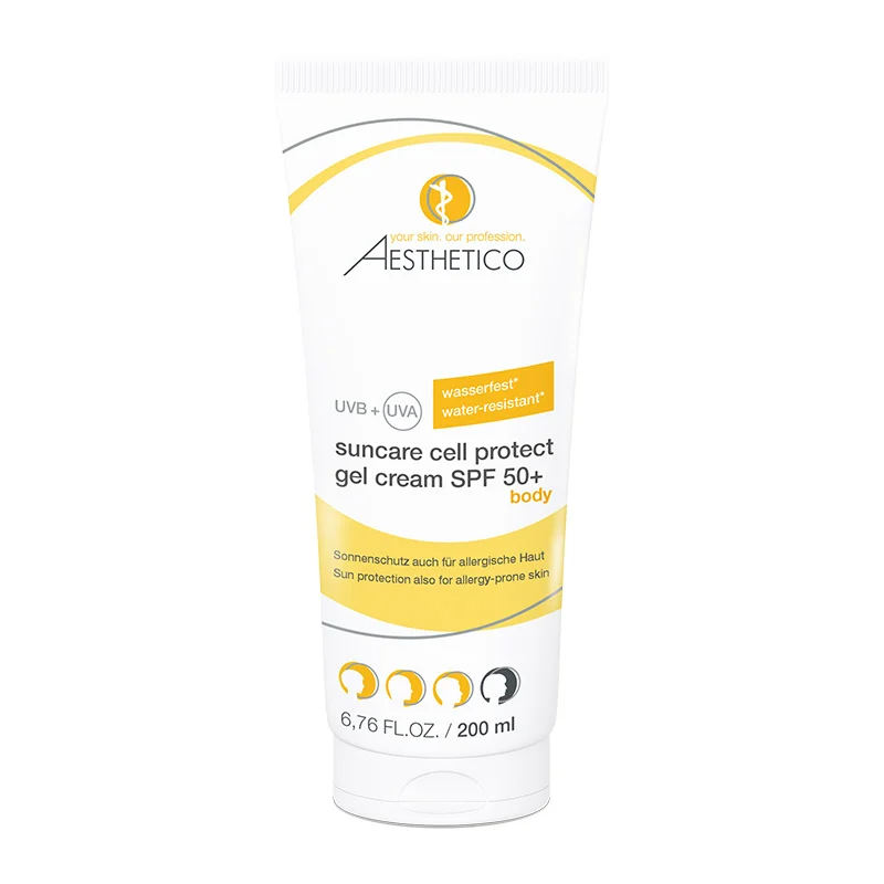Aesthetico suncare cell protect gel cream SPF50+, 200ml 22650