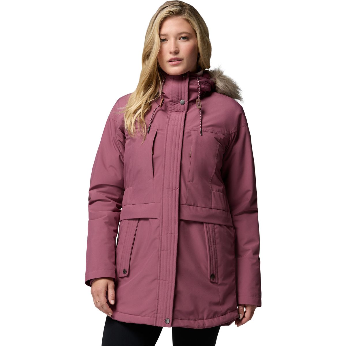 Columbia Women's Payton Pass II Waterproof Parka antique mauve (551) S 208638-2086381-551-S