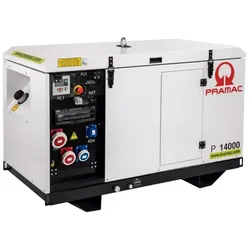 12,4 kVA Diesel Notstromaggregat P 14000 TYA AVR 230V/400V