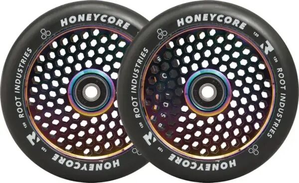 Root Industries Stunt Scooter Rollen Root Honeycore Schwarz 120mm 2 Stk. (120mm - Neochrome)