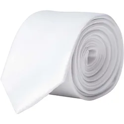 Korntex Unisex Schmale Krawatte KXTIE5 white one size