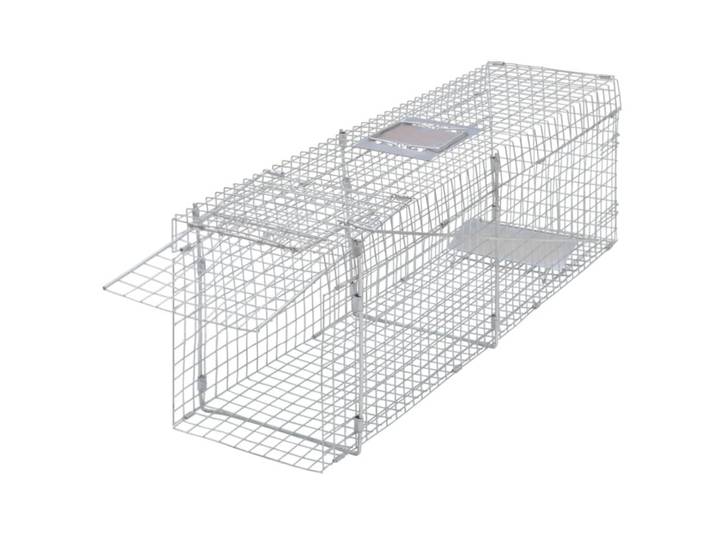 vidaXL Lebendfalle Verzinkt 100 cm