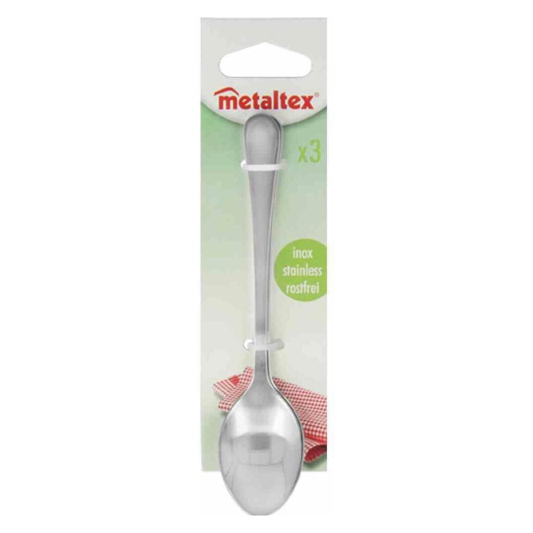 Metaltex Kaffeelöffel (3 Stk., Besteck Set, Löffel) (259908010) Mindestbestellmenge: 6 Stück