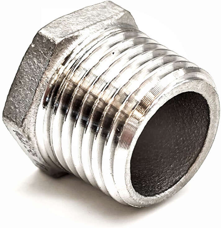 Polsinelli Tappo maschio inox 1/2"