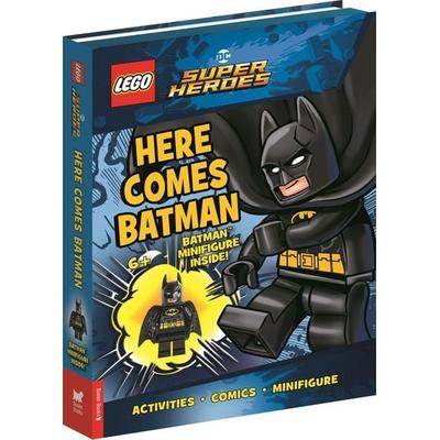 LEGO® DC Super Heroes(TM): Here Comes Batman (with Batman(TM) minifigure), Gebundene Ausgabe von Buster Books,LEGO®, Michael O'Mara Books Ltd,