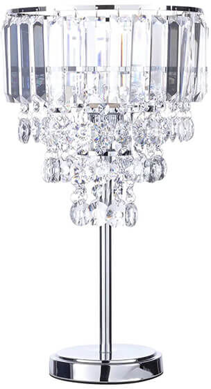 BHS Paladina Chrome Table Lamp