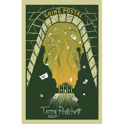 Going Postal, Gebundene Ausgabe von Terry Pratchett, Doubleday, 978-0-85752-508-6