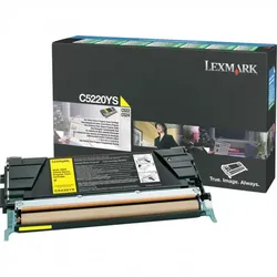 Lexmark C5220YS - toner, yellow (gelb)