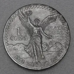 Silbermünze 1oz "Libertad" 1982 (Mexiko)
