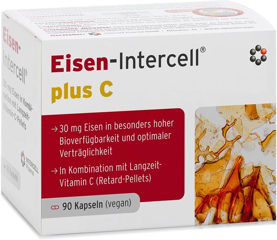 Eisen-Intercell Plus C Magensaftresistente Kapseln 90stk