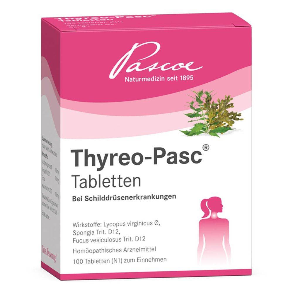 Pascoe pharmazeutische Präparate GmbH Thyreo Pasc Tabletten 05463710