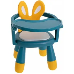 Ikonka, Hochstuhl, Fütterungs- und Spielstuhl gelb und blau (Hochstuhl)