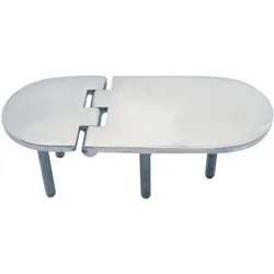 Scharnier mit Gewinde, A4, 146x65mm, M6x45mm