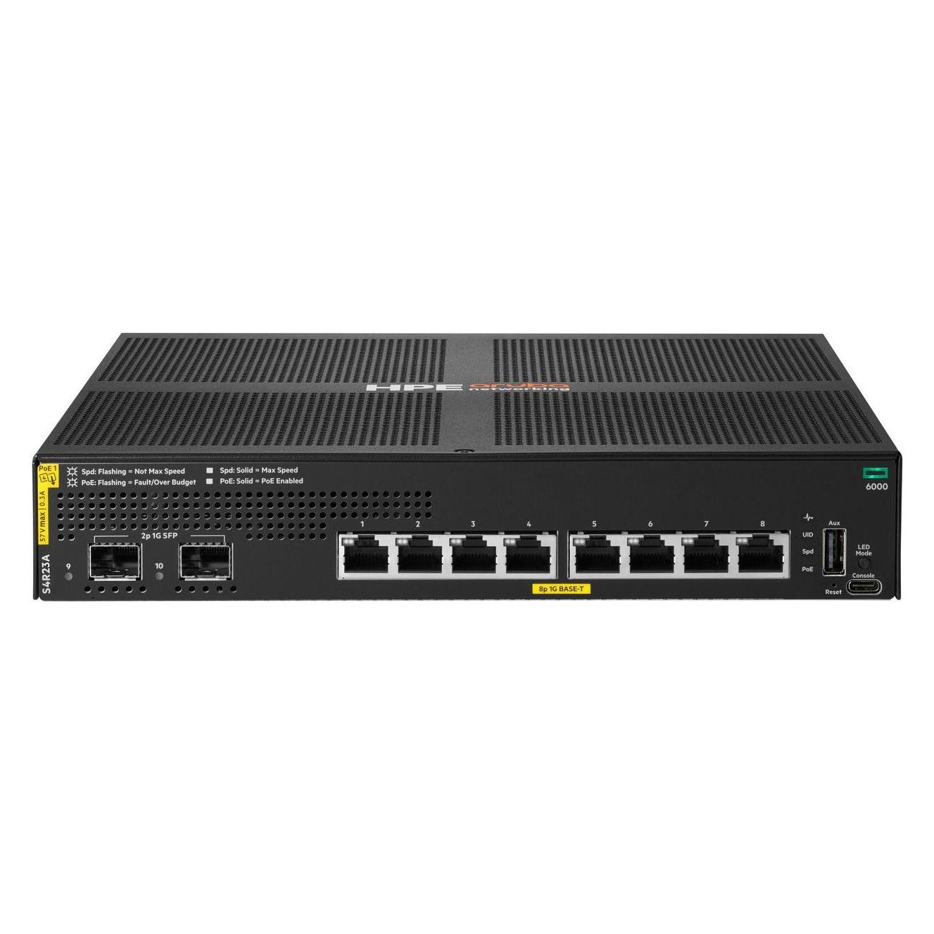 HPE Aruba Networking Cx 6000 8P (8 Ports) (S4R23A#ABB)