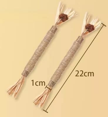 Pet Hub Catnip Cat Toys: Natural Matatabi Snacks Stick For Cats Delivery & Care Tips Color: 2 Pcs Small Stick