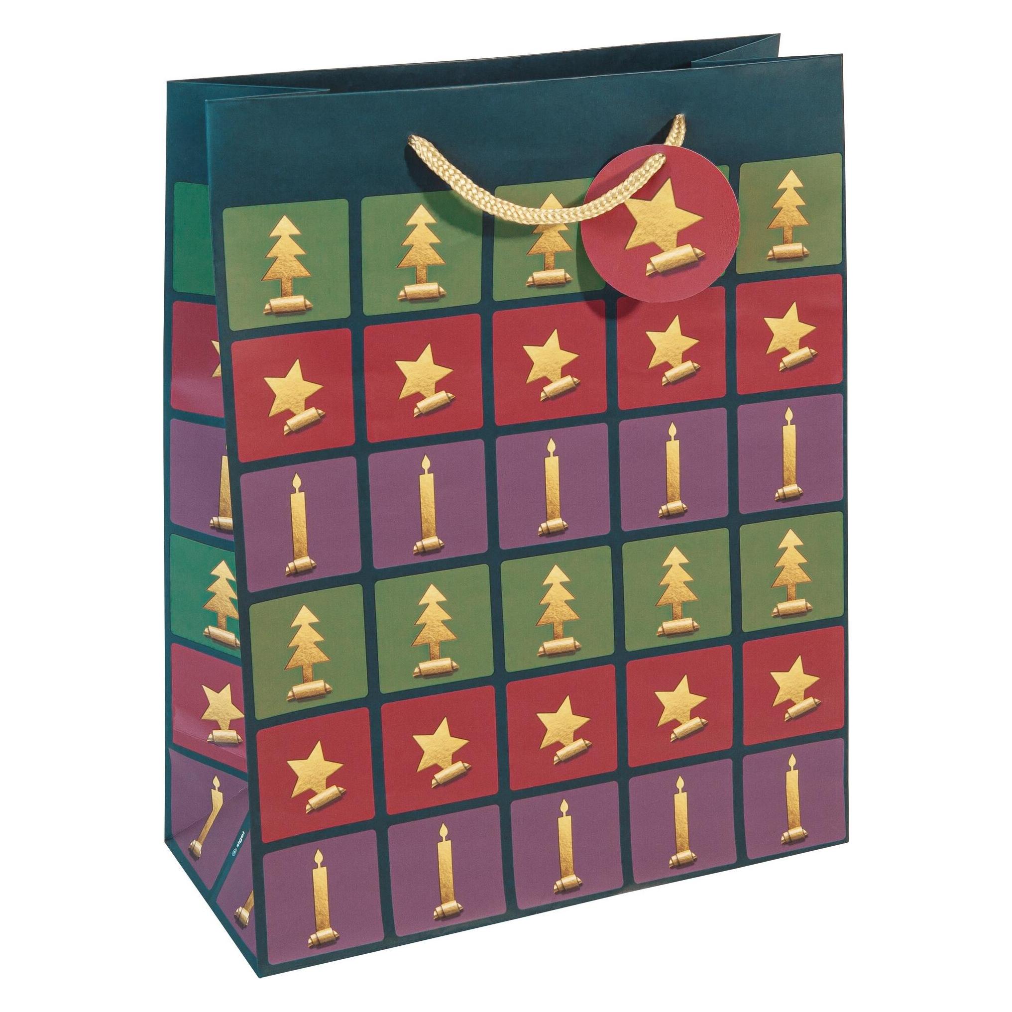 Sigel Weihnachts-Geschenktüte "Cut-out style" (GT046)