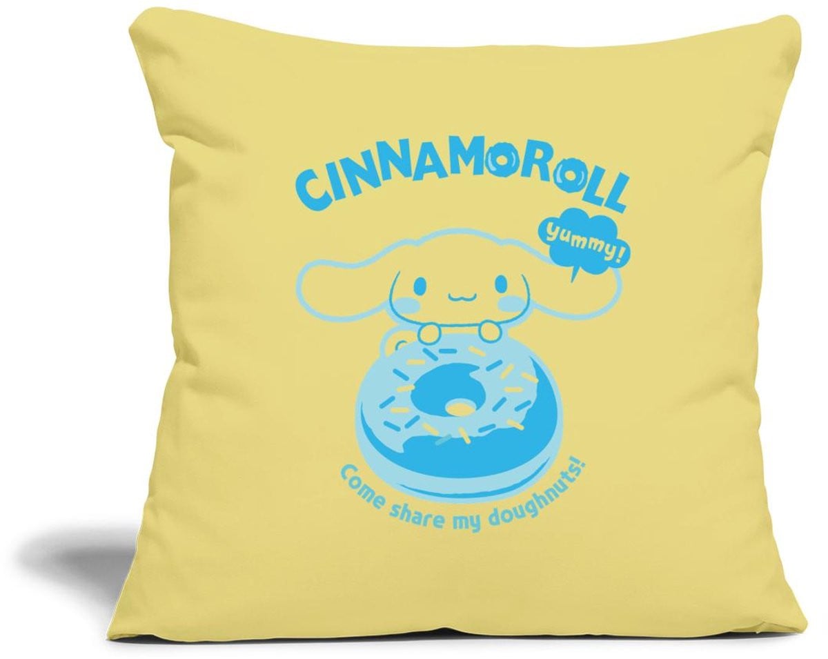 Cinnamoroll Come Share My Doughnuts! Sierkussenhoes, 45 x 45 cm