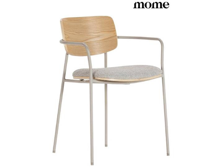 MOME Stuhl NOUR Stoff beige