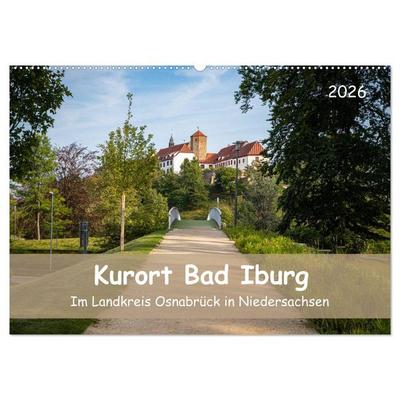 Kurort Bad Iburg (Wandkalender 2026 DIN A2 quer), CALVENDO Monatskalender