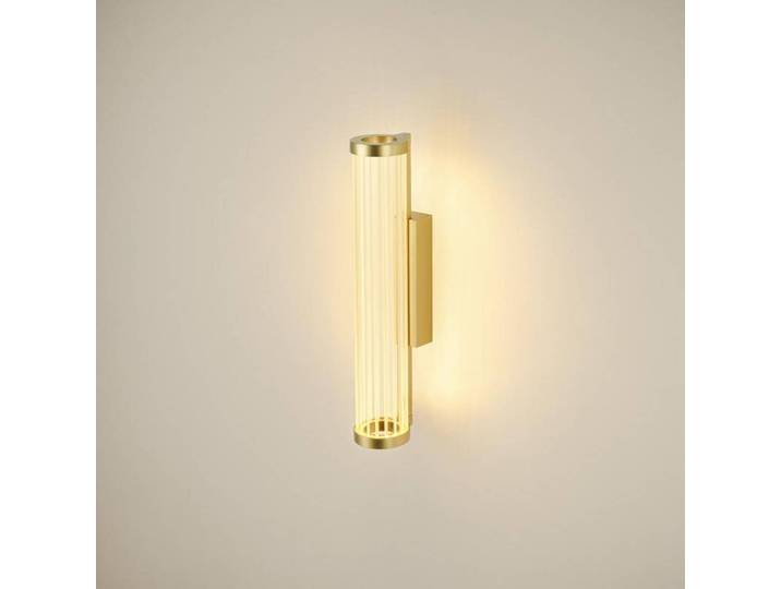 SLV Wandleuchte Quimera, dimmbar, messing / gold, für Wohn- / Esszimmer, Aluminium