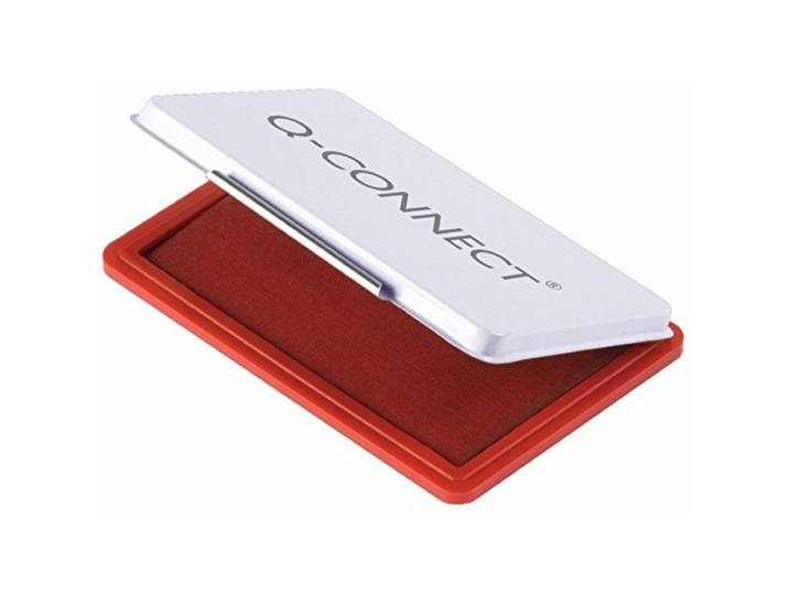 Q-Connect KF16316 stempelkussen 9 x 5,5 cm rood