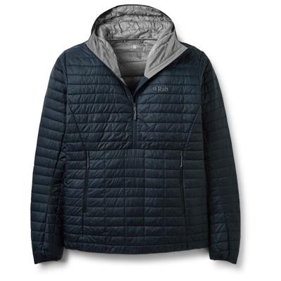 Rab - Microlighter Pullover Hoody - Daunenjacke Gr M blau