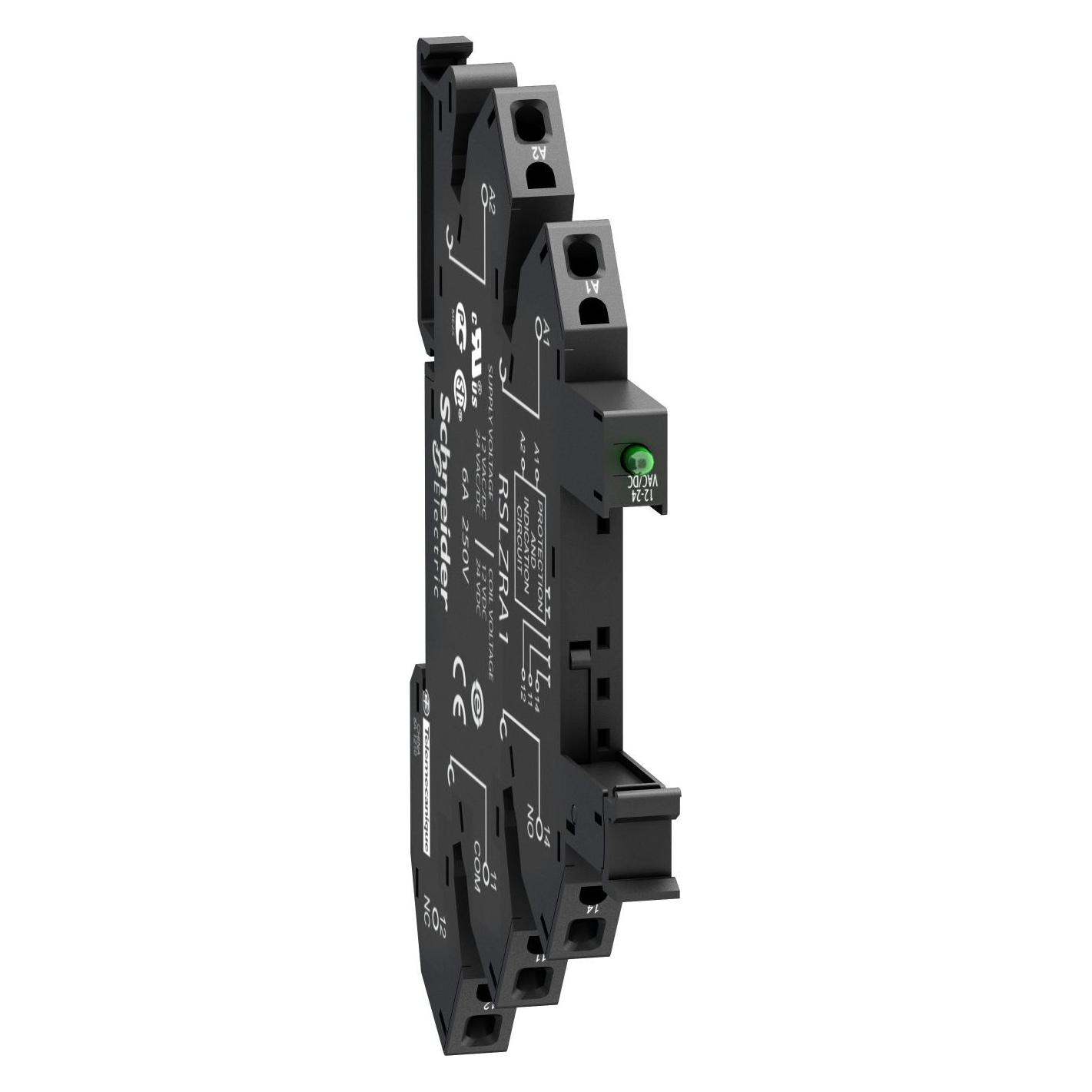 Schneider Electric Spring socket 12/24 ac/dc (relay) (Relaissockel) (RSLZRA1)