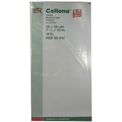 Lohmann Rauscher Cellona Polster 5 mm Stärke 10 Stück 19 cm x 38 cm 10 St