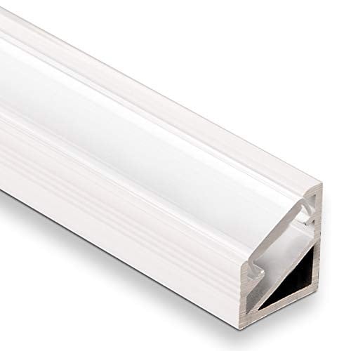 SOTECH LED Hoekprofiel-66 wit/opaal 2m voor LED strips (5 stuks)