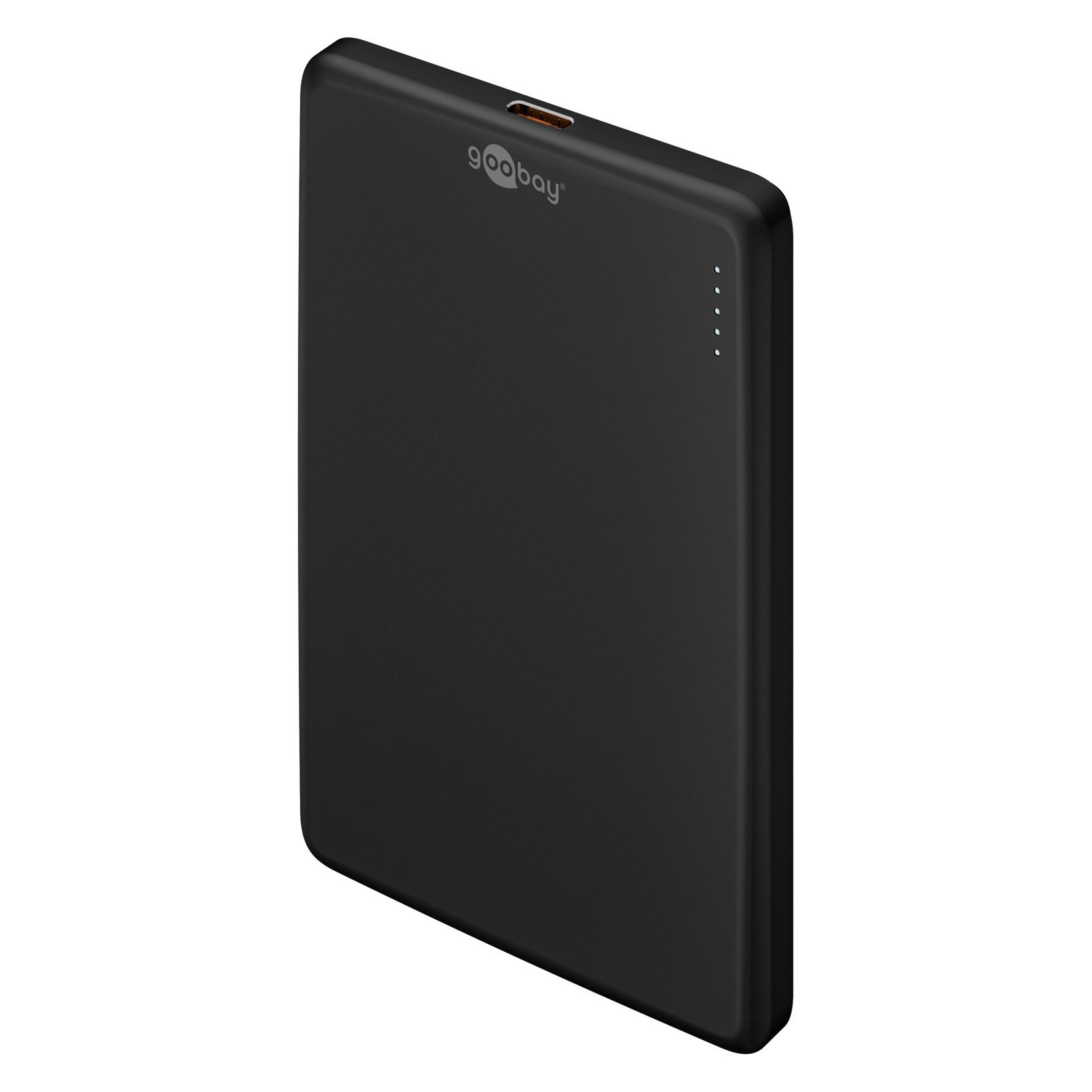 Goobay Magnetische Wireless Powerbank 5.000 mAh (5000 mAh, 20 W, 19.25 Wh) (70182)
