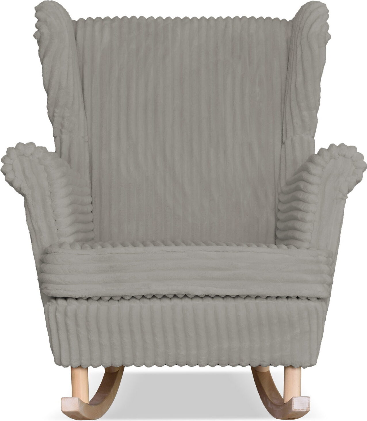 Kaiser Möbel Rene Schaukelsessel skandinavischer Stoff Estella Beige