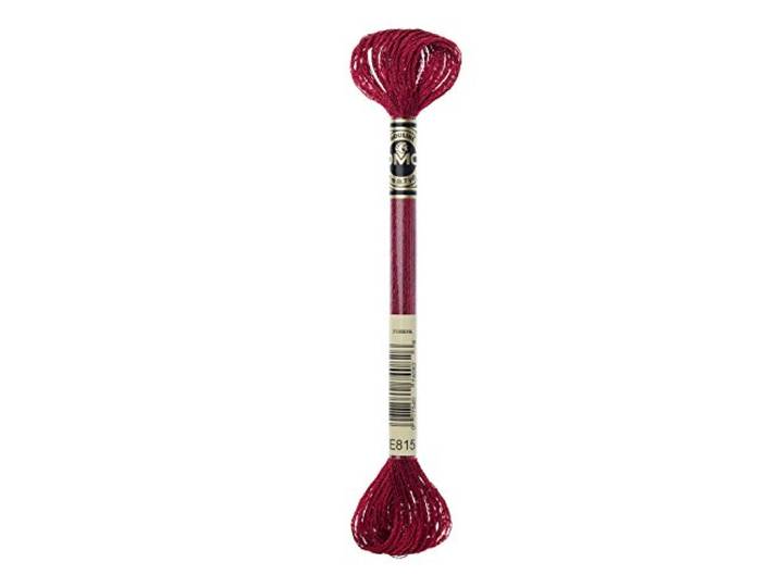 Bulk kopen: DMC Lichteffecten Borduurzijde 8.7 Yards Donkerrood Robijn 317W-E815 (6-Pack)