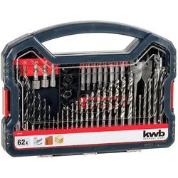 kwb, Bits, Bit & Bohrerset 62tlg PWRBOX