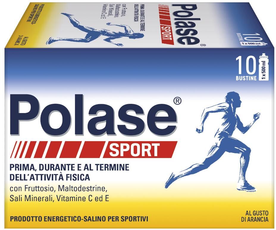 HALEON ITALY Srl Polase Sport - 10 bustine - Integratore di sali minerali