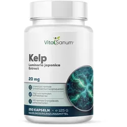 VitaSanum®- Kelp (Laminaria japonica) 20 mg – 1 Tablette Tagesportion